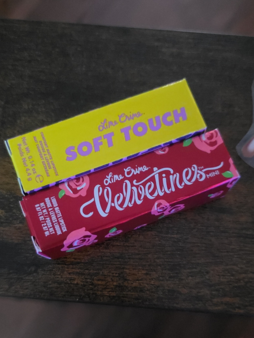 Lime Crime Velvetines Mini Liquid Lipstick Or Soft Touch Full Size Matte